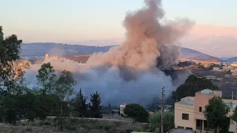 Israel's Air Strikes Strike Southern Lebanese Territory
