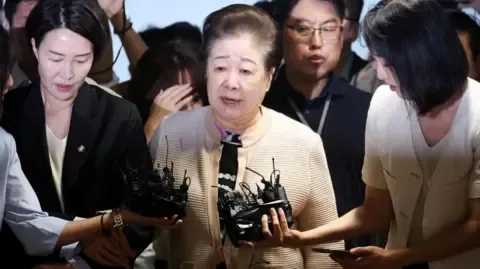 Controversial Religious Head Denies Gift-giving Accusations Involving Former South Korean First Lady